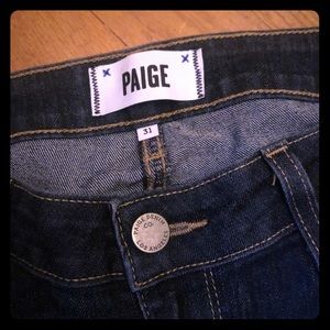 EUC Paige “Pat” Skinny Jeans!